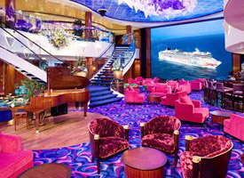 Cruise ship interior