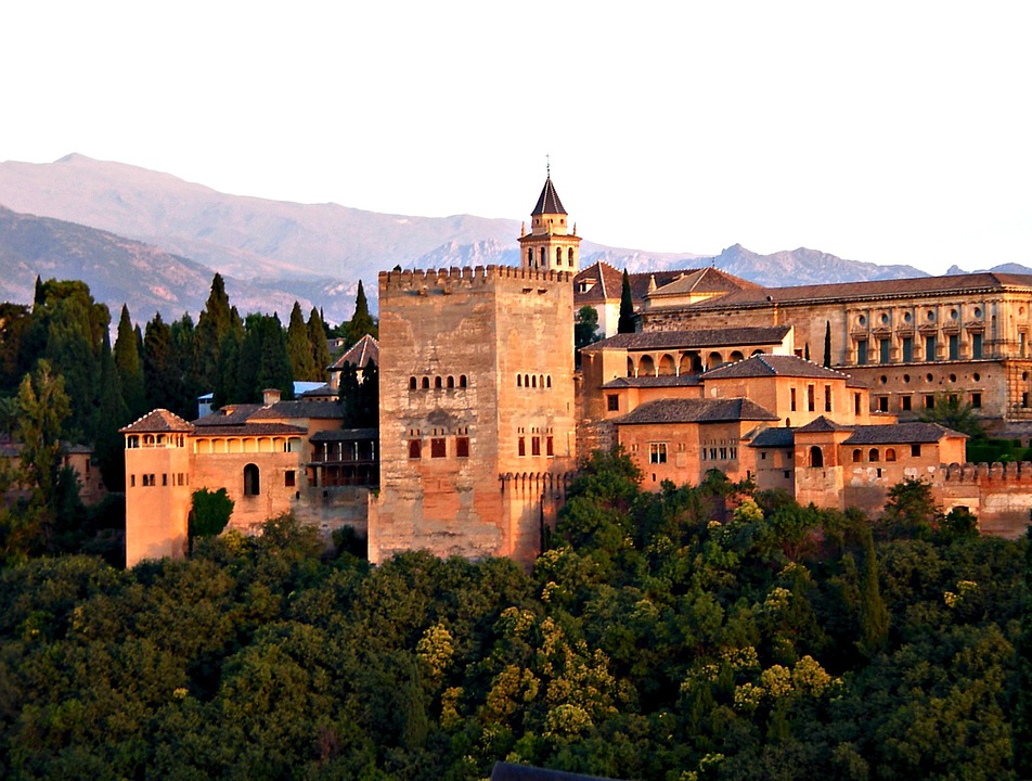 Alhambra Fortress in Spain