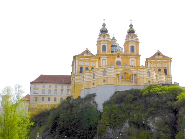 Melk Abbey in Austria, travel to Austria